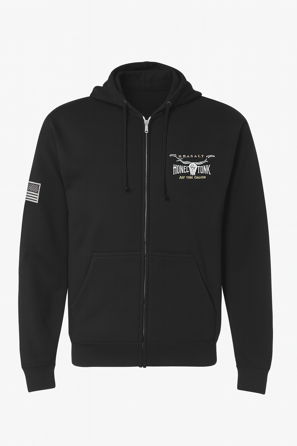 Orange Country Zip Hoodie