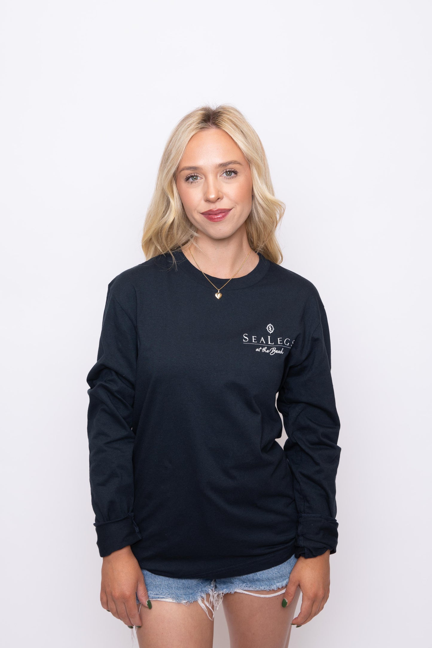 Sea Legs Long Sleeve - Navy