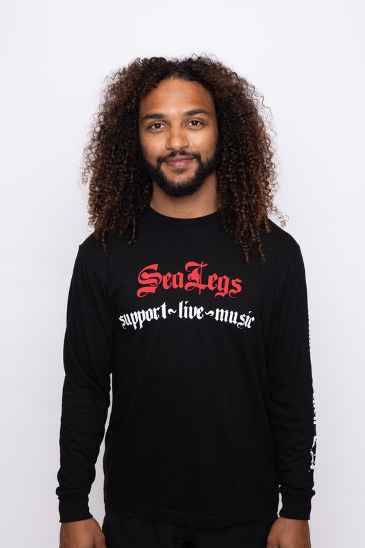 TR Bones Long Sleeve - Black