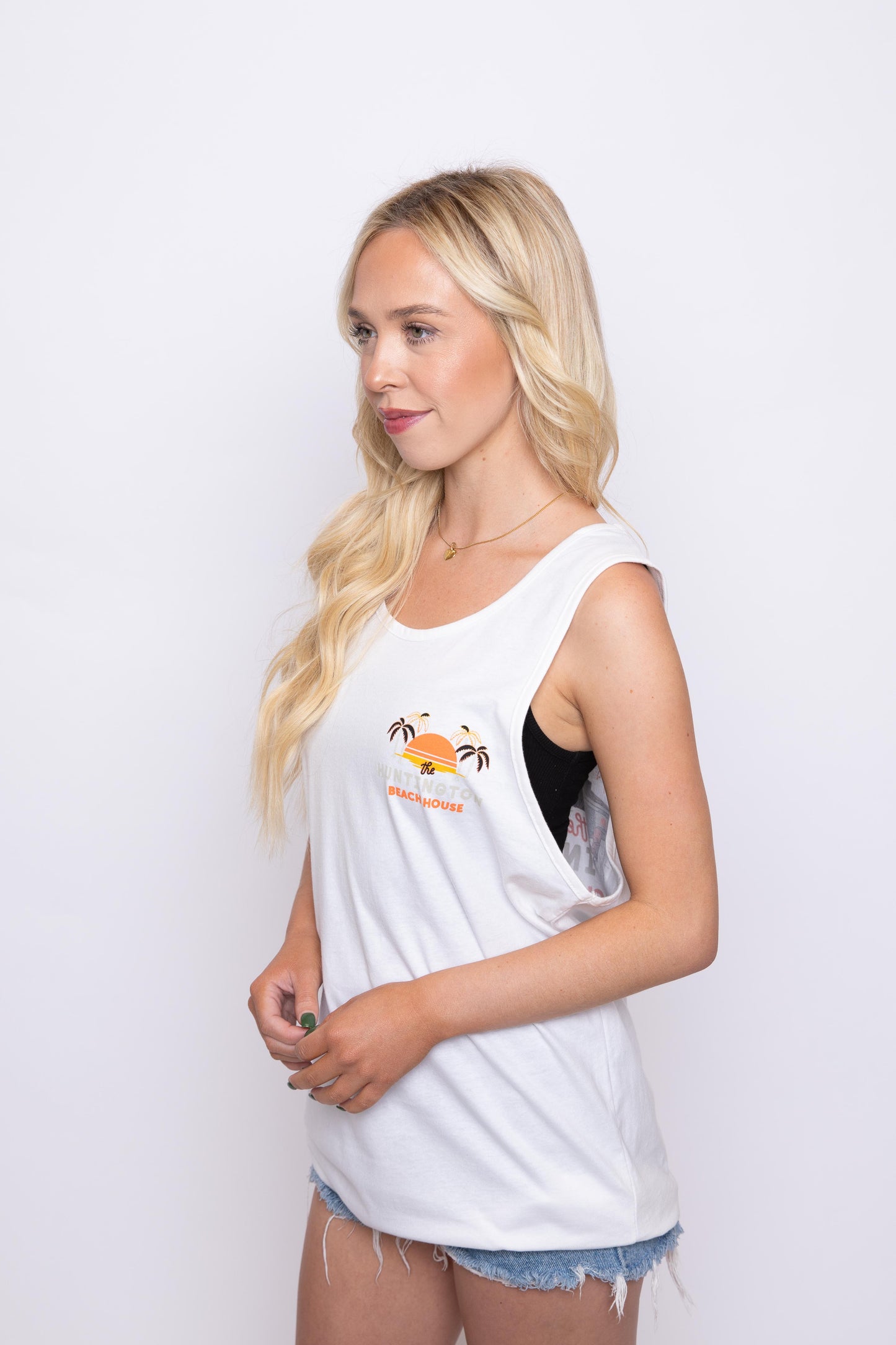 Summer State of Mind Tank white