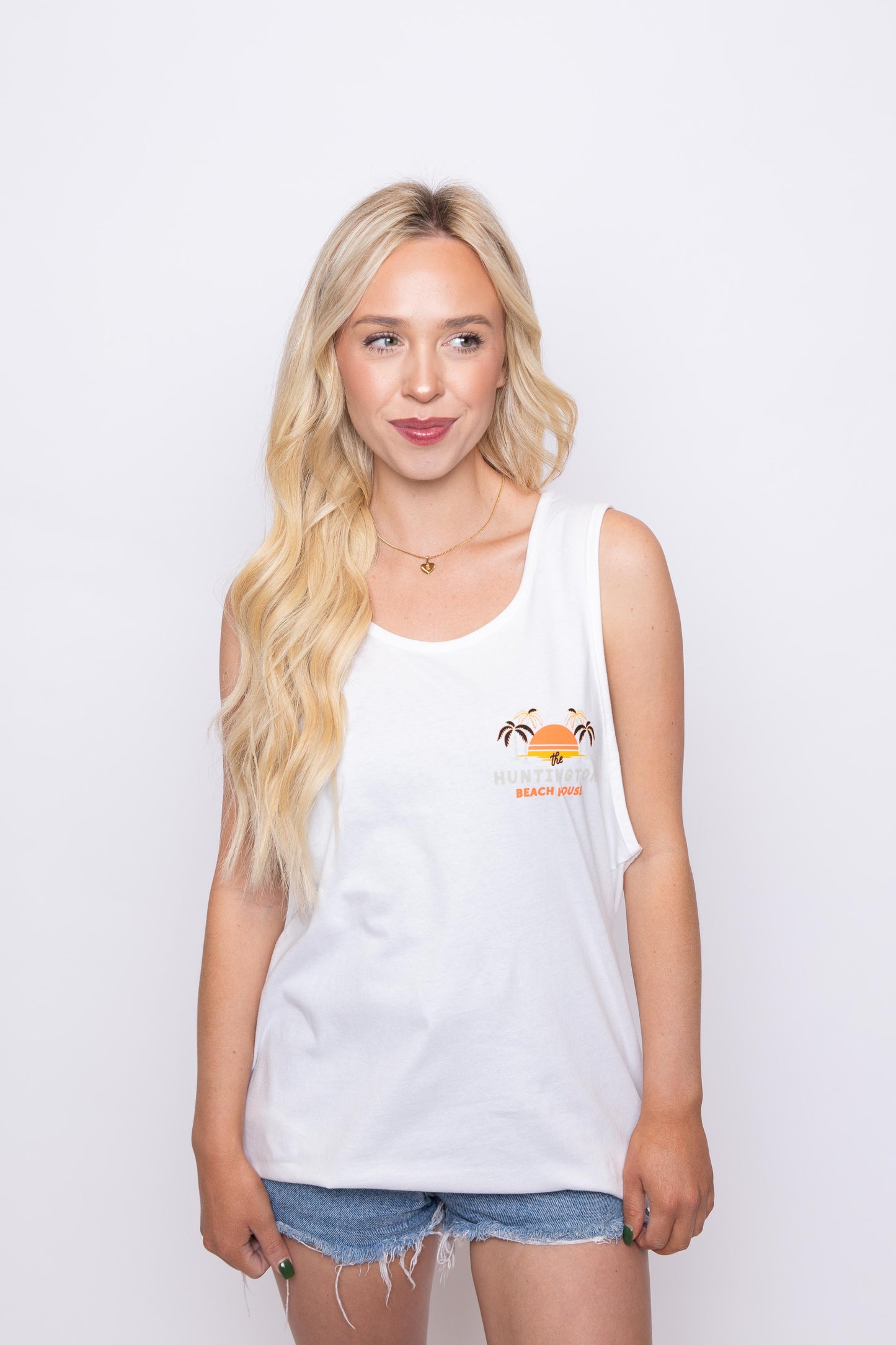 Summer State of Mind Tank white