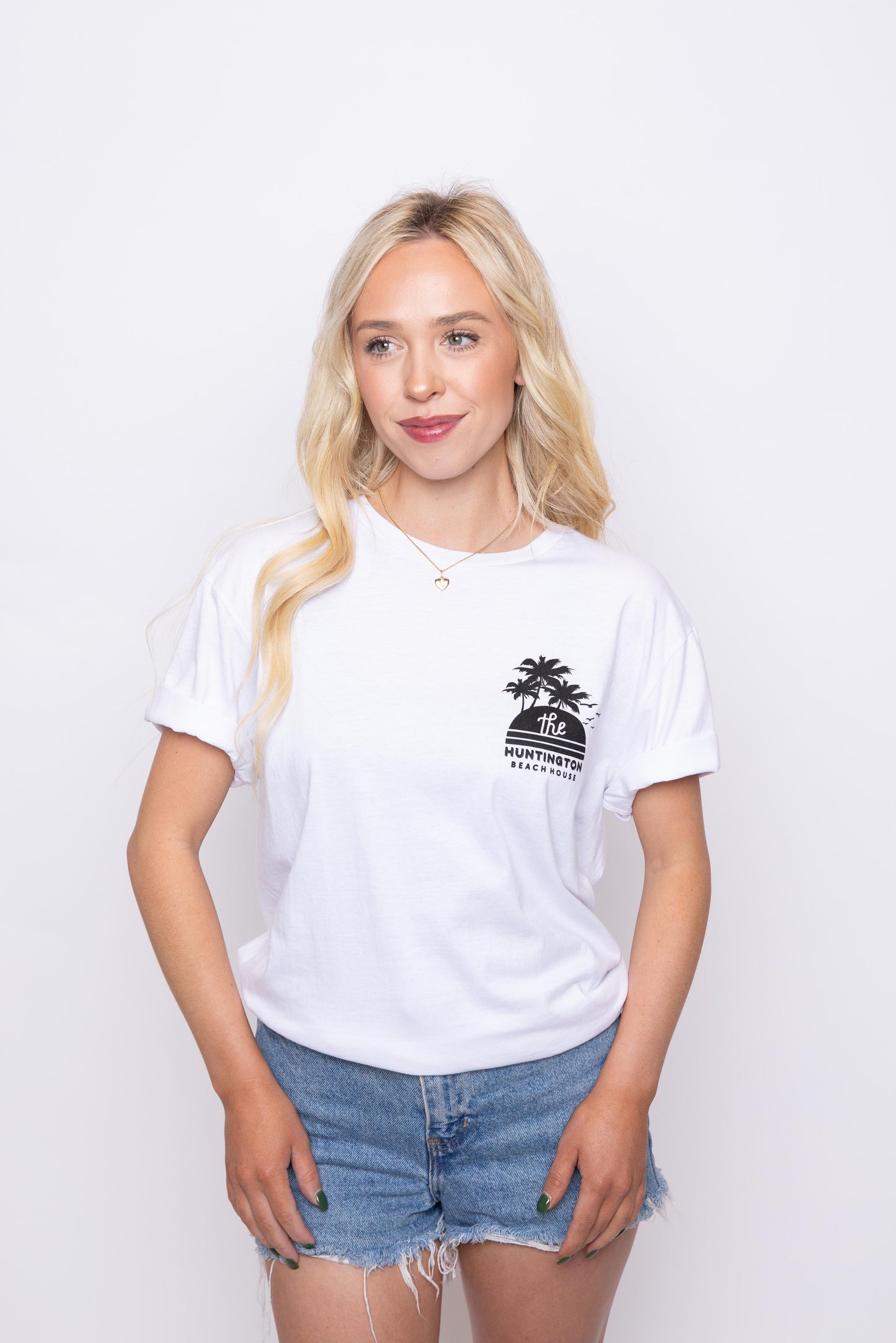 HBH Logo Tee White